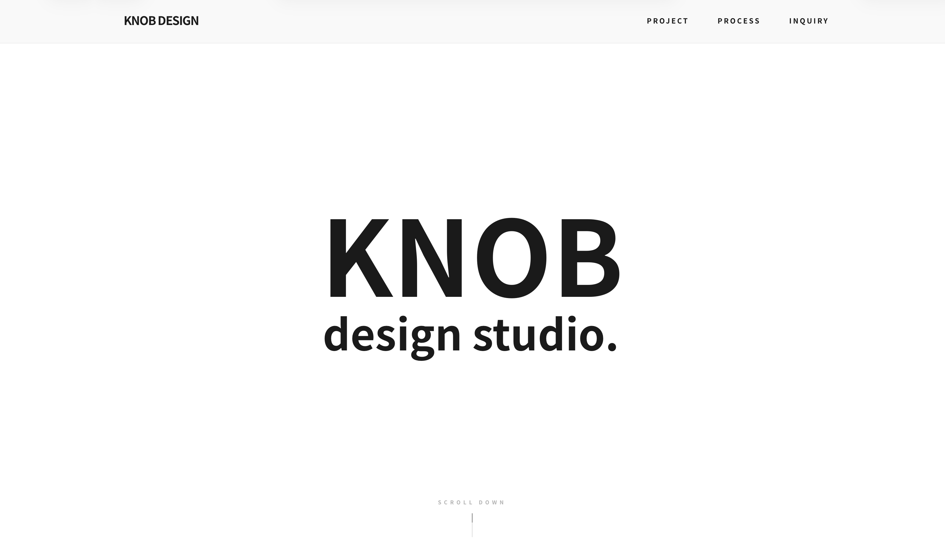건축 디자인 스튜디오 포트폴리오 홈페이지 제작